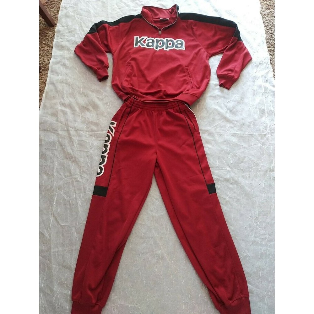 Kappa Men's Sweat Suit Outfit Size L Large